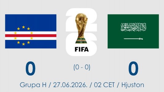 Zelenortska Ostrva i Saudijska Arabija bez pobednika u zatvorenoj utakmici