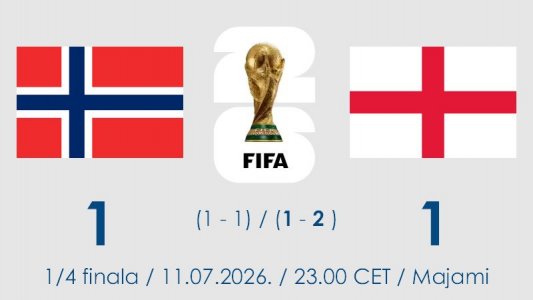 Belingem odveo Englesku u polufinale posle produžetaka protiv Norveške
