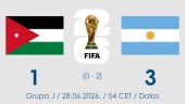 Argentina sigurno savladala Jordan uz gol Mesija